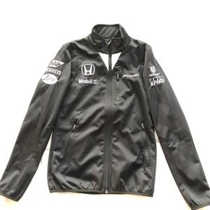 Black Formula 1 McLaren Honda Softshell Jacket